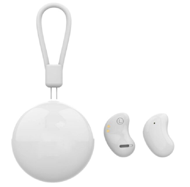 Écouteurs TWS BT5.3, 4H de lecture, Type-C, Blanc/Noir, Bluetrum AB5656