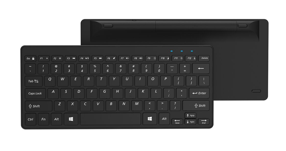 Un clavier sans fil ultra-mince à double mode, des touches à ciseaux, 2.4G + Bluetooth 5.0