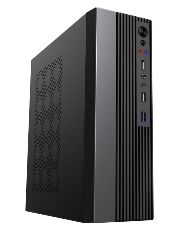Boîtier ITX/MATX fin de 95 mm, compatible avec GPU de 245 mm + refroidisseur de 78 mm, prise en charge de 4 ventilateurs