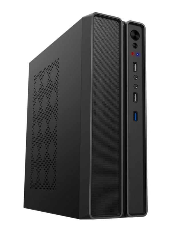 Boîtier ITX/MATX fin de 95 mm, compatible avec GPU de 245 mm + refroidisseur de 78 mm, prise en charge de 4 ventilateurs