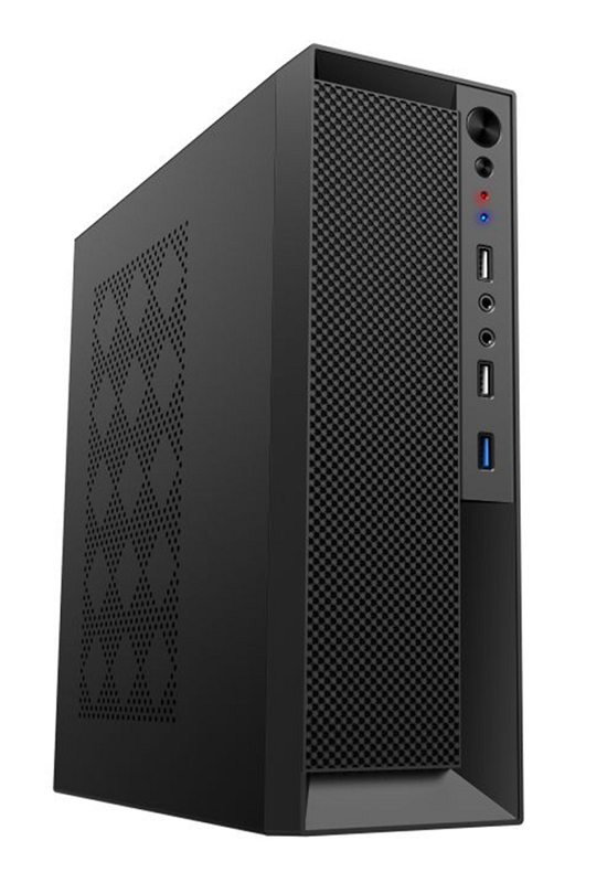 Boîtier ITX/MATX fin de 95 mm, compatible avec GPU de 245 mm + refroidisseur de 78 mm, prise en charge de 4 ventilateurs
