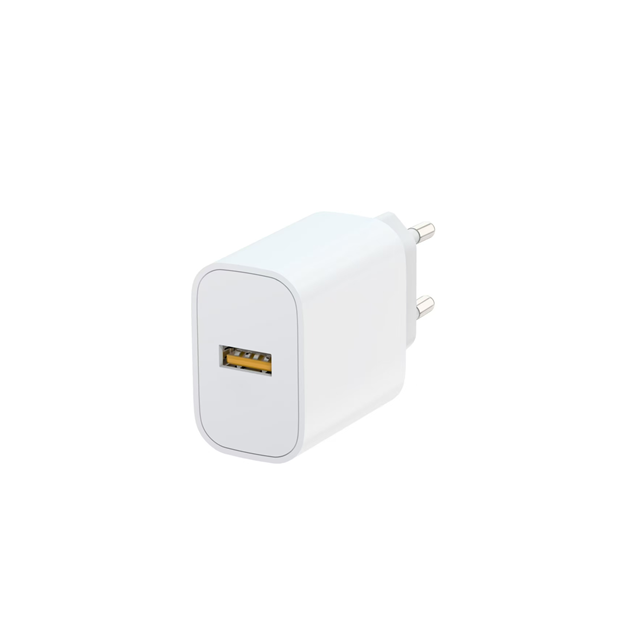 US 12W Chargeur 5V/2.4A Sortie AC100-240V Grande tension Blanc