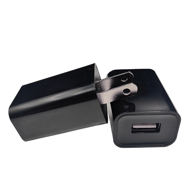 Chargeur USB UE 5W 5V1A Sortie Boîte noire / blanche