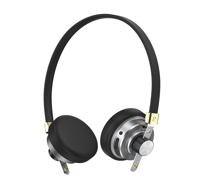 Casque Bluetooth Vintage Fuel Tank, Driver 40mm + 20H d'autonomie, Puce AC7006 Faible Latence, Batterie Li-Ion 3.7V/250mAh, Musique Supra-auriculaire