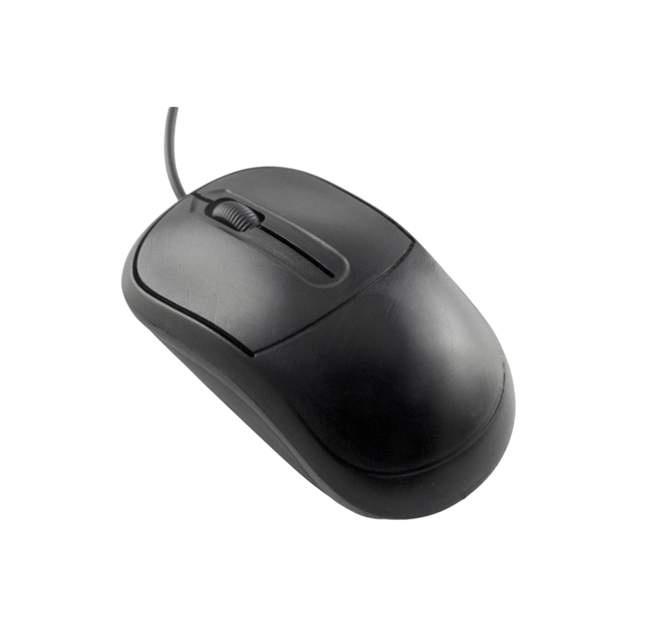 Souris de bureau filaire 3D, précision 1200 DPI, HIPS 53g légère, câble de 1,1 m, logo personnalisé sérigraphié