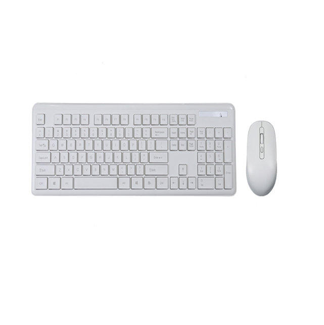 2.4GHz Souris clavier sans fil Combo 10m Distance effective 50M Cliquez sur la vie Nano récepteur pour ordinateur portable de bureau