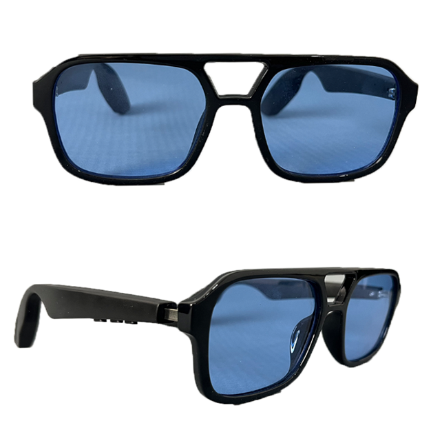 Artificiel de traduction de bruit annulation des lunettes d'appel V5.3 BT Enregistreur de réunion intelligent