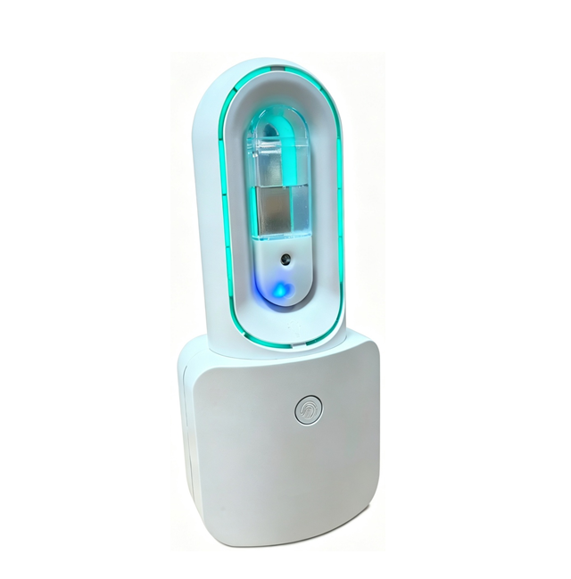 Ventilateur et humidificateur sans lame tactile 1600 mAh avec lumière chaude 6 couleurs