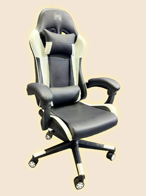 Chaise de jeu à 100 mm avec élévateur à gaz haut de gamme avec mécanisme multifonctionnel pour de longues séances de jeu