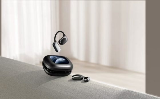 OWS TWS Bluetooth 5.4 Écouteur    12 mm Diaphragme composite Fonction de traduction Siri Activation 5,5 heures Durée de vie de la batterie Conception ergonomique