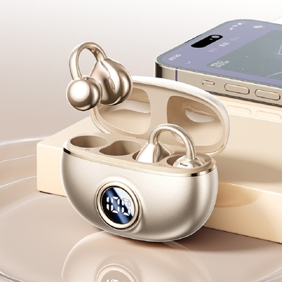 Bluetooth 5.4 A2DP/AVRCP/HFP Support haut-parleur au diaphragme en titane 4g par oreille imperméable à l'eau imperméable à la sueur pour les gens d'affaires les joueurs